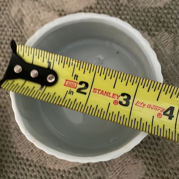 Porcelain Cupcake w/Flowers Vintage - Picture 7 of 8